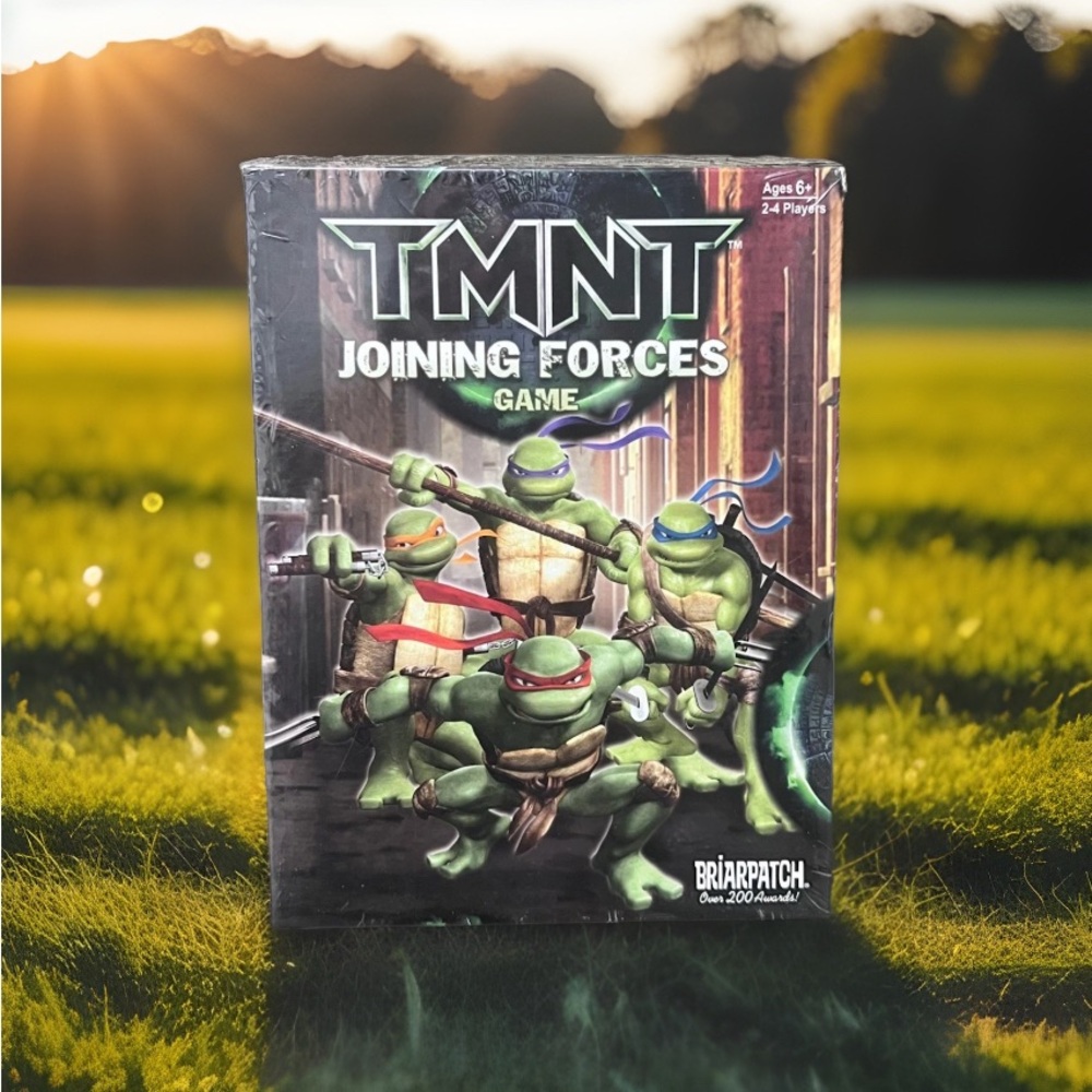 TMNT Teenage Mutant Ninja Turtles Joining Forces Game Briarpatch Ages 6+ New